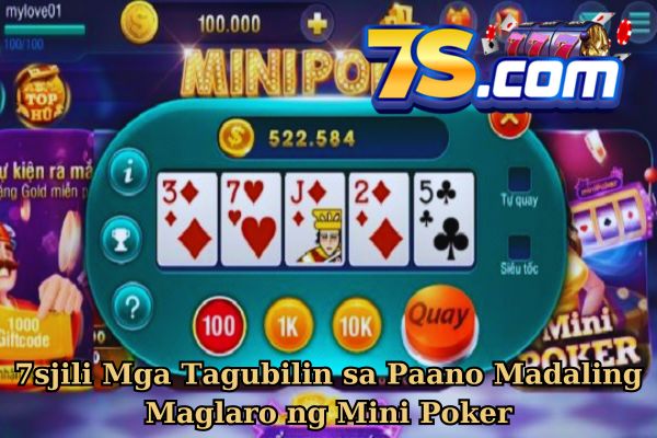 7sjili Mga Tagubilin sa Paano Madaling Maglaro ng Mini Poker.jpg